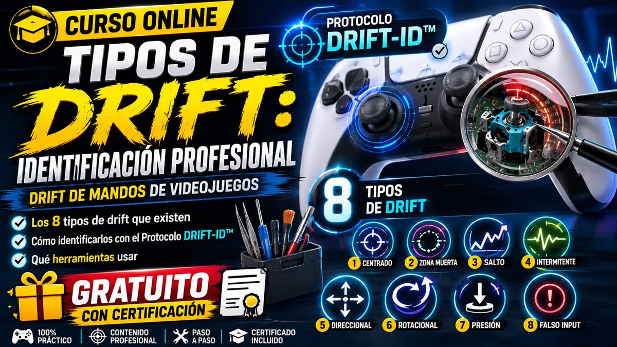 Portada del curso Tipos de Drift: Identificación Profesional